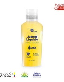 Jabón líquido antibacterial avena 125 ml X6