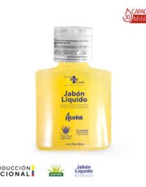 Jabón líquido antibacterial avena 30 ml X6