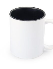 Mug cerámica fondo color