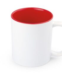 Mug cerámica fondo color